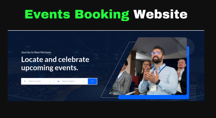 I will setup events booking website for you