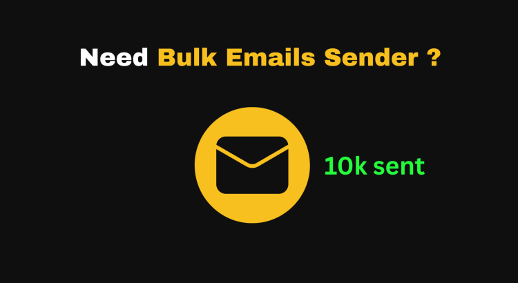 I Will Create a Powerful Bulk Email Sender Website for You